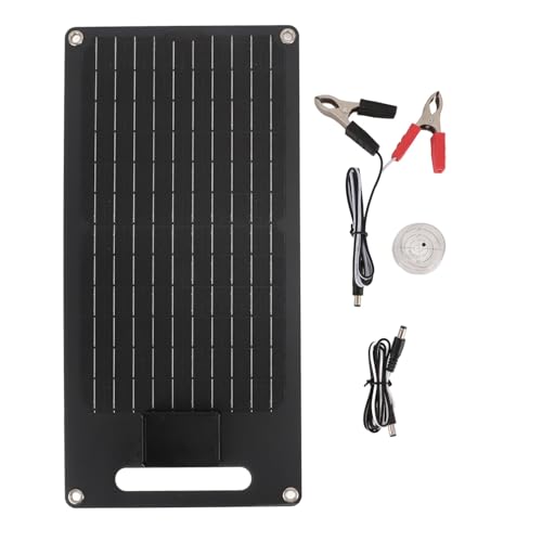 Sunicon 50W Solar Panel, 12V High Efficiency Monocrystalline Solar Panel Dual USB Charger for Vehicle Battery and Mobile Phone Charging Sunicon 50W Solar Panel, 12V High Efficiency Monocrystalline Solar Panel Dual USB Charger for Vehicle Battery and Mobile Phone Charging von Sunicon