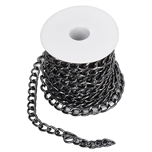 Sunicon Aluminum Chain 5 Meters Black,DIY Making Elegant Style Convenient Storage Curb Chain for Clothes Necklace Bracelet DIY Findings Sunicon Aluminum Chain 5 Meters Black,DIY Making Elegant Style Convenient Storage Curb Chain for Clothes Necklace Bracelet DIY Findings von Sunicon