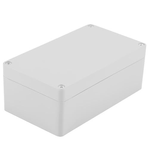 Sunicon Abzweigdose Wasserdicht IP65, Abzweigkasten Aufputz, Verteilerkasten Außen, Elektrische Projektboxen, ABS Kabelanschlussdose für elektrische Anschlussdose Steuerung (158 * 90 * 60mm) von Sunicon