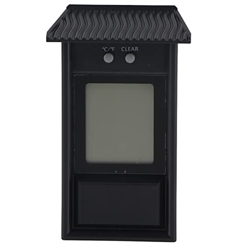 Sunicon Digital Greenhouse Thermometer,Monitor Indoor High Low Recording Hygrometer Wall Mounted Garden Home Growroom von Sunicon