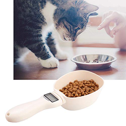 Sunicon Digital Kitchen Scale, Portable Measuring Scale For Cat And Dog Food Spoon Scale Digital, Food Scoop Dog Scale With Lcd Display, For Dog Food, Milk Powder, Spices And Food von Sunicon