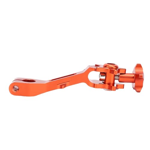 Sunicon Motorrad Heckbremswipp Arm CNC Aluminiumlegierung Leichtes universelles Fit Dirt Bike Off Road Adventure (Orange) von Sunicon