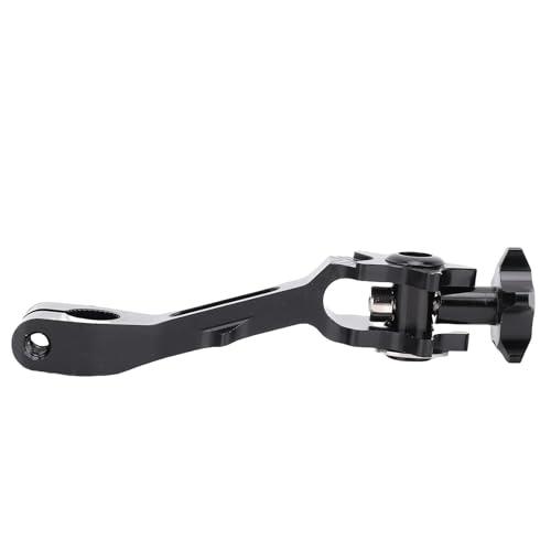 Sunicon Motorrad Heckbremswipp Arm CNC Aluminiumlegierung Leichtes universelles Fit Dirt Bike Off Road Adventure (Schwarz) von Sunicon