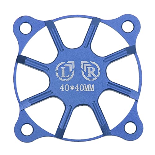 Sunicon RC Lüfter abdeckung 40x40mm Aluminium legierung Schutz zubehör Teil für Motor (Dunkelblau) von Sunicon