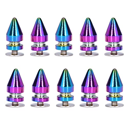 Sunicon Rivets, High Hardness Screw Rivets for Bag, Belt, Craft, DIY Decoration (Gold) von Sunicon