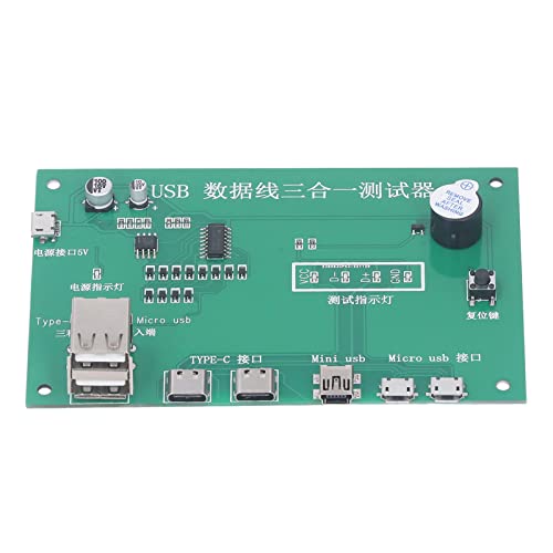 Sunicon -USB -Kabel -Tester, 3 in 1 Testplatine Kurzschlussmodul zum offenen Stromkreis für die Wartung Sunicon -USB -Kabel -Tester, 3 in 1 Testplatine Kurzschlussmodul zum offenen Stromkreis für die Wartung von Sunicon