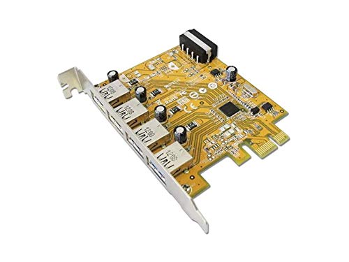 SUNIX Group USB4300 Karte und Adapter USB 3.0 intern - Zubehör (PCIe, USB 3.0, PCIe 2.0, 0,5 Gbit/s, 0-57 °C, -20-85 °C) von Sunix