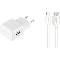 Netzteil Ladegerät 2A iOS Tragbares Reiseladegerät Steckdose 1,2m Kabel kompatibel mit Smartphones, iOS in Weiß - Sunix Netzteil Ladegerät 2A iOS Tragbares Reiseladegerät Steckdose 1,2m Kabel kompatibel mit Smartphones, iOS in Weiß - Sunix von Sunix