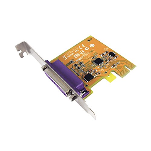 SUNIX PAR6408A PCIe Karte mit Anschluss Parallel IEEE1284 LPT, DB-25, Low Profile von Sunix