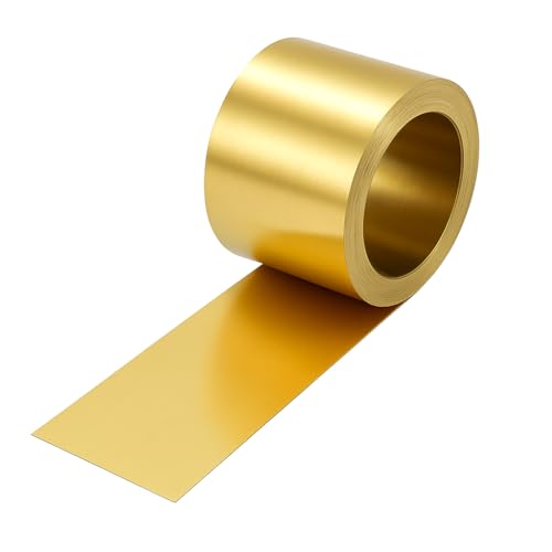 1000 x 100 x 0,05 mm Messingblechrolle – Dünne Metallplatte zum Basteln, Schmuckdesign, Modellbau, Reparaturen & DIY-Projekte 1000 x 100 x 0,05 mm Messingblechrolle – Dünne Metallplatte zum Basteln, Schmuckdesign, Modellbau, Reparaturen & DIY-Projekte von Sunkoo