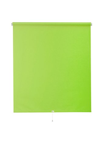 Sunlines HWA10231 Springrollo Energie, Stoff, hellgrün/silber, 82 x 180 cm von Sunlines