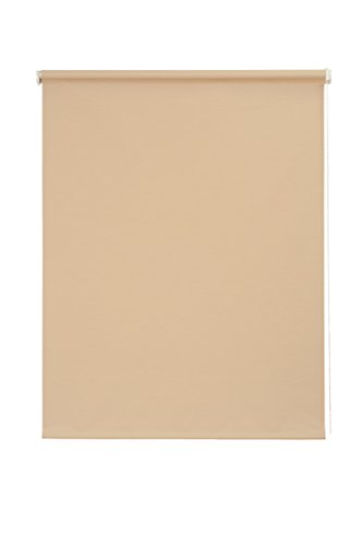 Sunlines HWA10420 Seitenzugrollo Verdunklung, Stoff, sand/weiß, 62 x 180 cm von sunlines