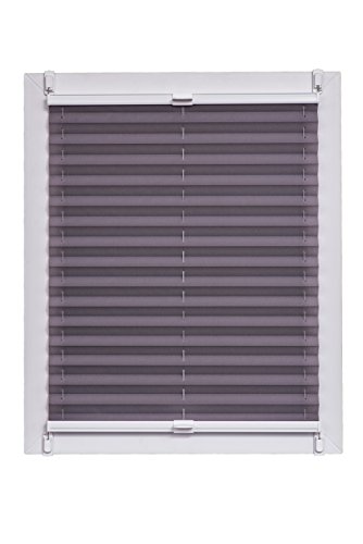 Sunlines Plissee Made in Germany, Tageslicht, Crepes Uni Klemmfix, Weisse Schiene, 90 x 220 Plissee, Stoff, Anthrazit, 90 x 2.3 x 220 cm, 1 Einheiten Sunlines Plissee Made in Germany, Tageslicht, Crepes Uni Klemmfix, Weisse Schiene, 90 x 220 Plissee, Stoff, Anthrazit, 90 x 2.3 x 220 cm, 1 Einheiten von sunlines