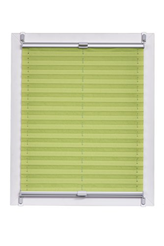 Sunlines Plissee Made in Germany, Tageslicht, Echtcrush Klemmfix, Silbergraue Schiene, 50 x 150, Stoff, Grün, 50 x 2.3 x 150 cm Sunlines Plissee Made in Germany, Tageslicht, Echtcrush Klemmfix, Silbergraue Schiene, 50 x 150, Stoff, Grün, 50 x 2.3 x 150 cm von sunlines