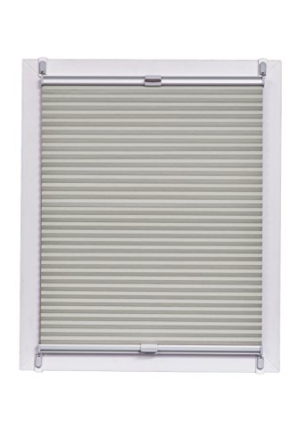 Sunlines Wabenplissee Made in Germany, Tageslicht, Klemmfix Silbergraue Schiene, 80 x 220, Stoff, Grau, 80 x 2.3 x 220 cm Sunlines Wabenplissee Made in Germany, Tageslicht, Klemmfix Silbergraue Schiene, 80 x 220, Stoff, Grau, 80 x 2.3 x 220 cm von sunlines