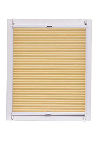 Sunlines Wabenplissee Made in Germany, Tageslicht, Klemmfix, Weisse Schiene, 135 x 150 Wabenplissee, Stoff, apricot, 135 x 2.3 x 150 cm, 1 Einheiten Sunlines Wabenplissee Made in Germany, Tageslicht, Klemmfix, Weisse Schiene, 135 x 150 Wabenplissee, Stoff, apricot, 135 x 2.3 x 150 cm, 1 Einheiten von sunlines