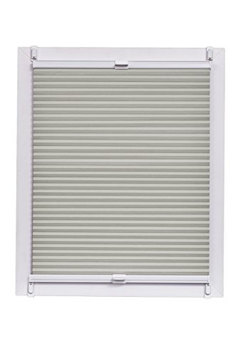Sunlines Wabenplissee Made in Germany, Tageslicht, Klemmfix, Weisse Schiene, 70 x 150 Wabenplissee, Stoff, Grau, 70 x 2.3 x 150 cm, 1 Einheiten Sunlines Wabenplissee Made in Germany, Tageslicht, Klemmfix, Weisse Schiene, 70 x 150 Wabenplissee, Stoff, Grau, 70 x 2.3 x 150 cm, 1 Einheiten von sunlines