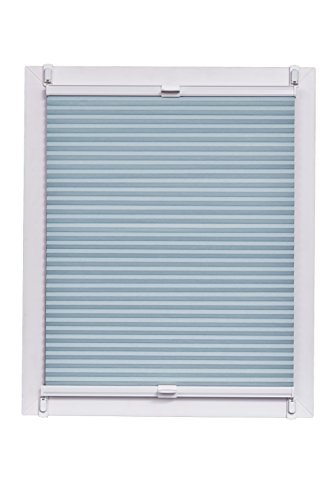 Sunlines Wabenplissee Made in Germany, Tageslicht, Klemmfix, Weisse Schiene, 75 x 150 Wabenplissee, Stoff, Blau, 75 x 2.3 x 150 cm, 1 Einheiten Sunlines Wabenplissee Made in Germany, Tageslicht, Klemmfix, Weisse Schiene, 75 x 150 Wabenplissee, Stoff, Blau, 75 x 2.3 x 150 cm, 1 Einheiten von sunlines