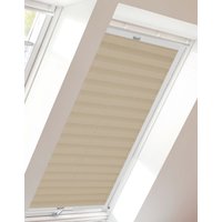 sunlines Dachfensterplissee "StartUp Style Crush", Lichtschutz, verspannt, mit Führungsschienen von Sunlines
