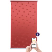 sunlines Elektrisches Rollo "Funky Square", blickdicht, mit Bohren, freihängend, appgesteuert via Bluetooth, mit Akku und Motor, weißer Fallstab sunlines Elektrisches Rollo "Funky Square", blickdicht, mit Bohren, freihängend, appgesteuert via Bluetooth, mit Akku und Motor, weißer Fallstab von Sunlines