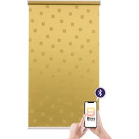 sunlines Elektrisches Rollo "Funky Square" blickdicht mit Bohren freihängend appgesteuert via Bluetooth, mit Akku und Motor, weißer Fallstab sunlines Elektrisches Rollo "Funky Square" blickdicht mit Bohren freihängend appgesteuert via Bluetooth, mit Akku und Motor, weißer Fallstab von Sunlines