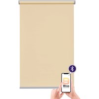 sunlines Elektrisches Rollo "Las Vegas", verdunkelnd, Verdunkelung, mit Bohren, freihängend, appgesteuert via Bluetooth, mit Motor und Akku, silberner Fallstab sunlines Elektrisches Rollo "Las Vegas", verdunkelnd, Verdunkelung, mit Bohren, freihängend, appgesteuert via Bluetooth, mit Motor und Akku, silberner Fallstab von Sunlines