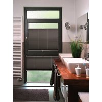 sunlines Plissee "Classic Style Crepe" Lichtschutz ohne Bohren verspannt verspannt mit Simply-Fix Klemmträger, nach Maß von Sunlines