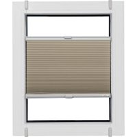 sunlines Wabenplissee "One Size Style Honeycomb TL", blickdicht, ohne Bohren, verspannt, Zubehörfarbe grau, zum Klemmen von Sunlines