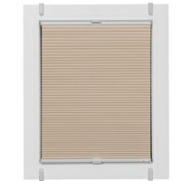 sunlines Wabenplissee "One Size Style Honeycomb VD", verdunkelnd, ohne Bohren, verspannt, Zubehörfarbe grau, zum Klemmen von Sunlines