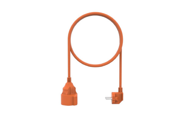 SunLit Solar Verlängerungskabel 25 m Innen H05VV-F 3G 1,5, orange von Sunlit