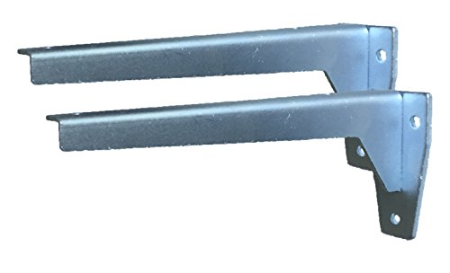 Sunload Regalbodenträger Schwerlastträger L-Profil Konsole Stahl verzinkt (2 x 175 mm) von Sunload