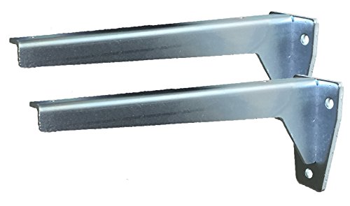 Sunload Regalbodenträger Schwerlastträger L-Profil Konsole Stahl verzinkt 2 Stück (2 x 240 mm) von Sunload