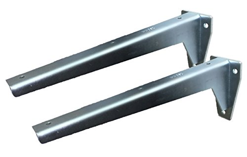 Sunload Regalbodenträger Schwerlastträger L-Profil Konsole Stahl verzinkt (2 x 280 mm) von Sunload