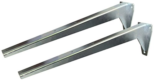 Sunload Regalbodenträger Schwerlastträger L-Profil Konsole Stahl verzinkt (2 x 580 mm) von Sunload