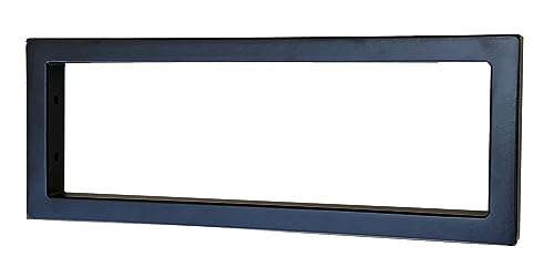 Sunload Waschtischkonsole Wandkonsole Stahl schwarz (500x150mm) von Sunload