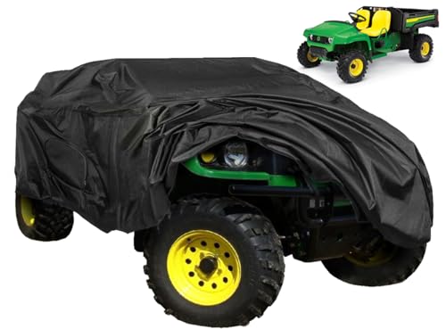 Wasserdichte Gator-Abdeckung für John Deere LP93547 CPLP93547, langlebige Abdeckung in voller Größe gegen Wasser, UV, Staub, Schnee, Wind, Allwetterschutz für Rasenmäher im Freien von Sunluway