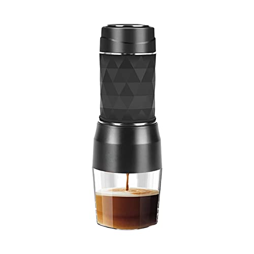 Sunmeit Espresso-Kaffeemaschine Handpresse Kapsel Gemahlene Kaffeemaschine Bettbar Kaffeemaschine Geeignet Kaffeepulver Kaffeekapsel von Sunmeit