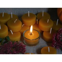 20 Stk. Teelichter Aus 100% Bienenwachs von SunnaLicht