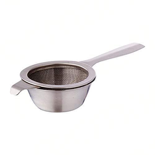 Sunnex 11109 S/ST Teesieb und Schüssel, 2 „breit x 5 1/2" lang, 1 Stück (Verpackung kann variieren) von Sunnex