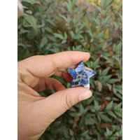 Blauer Aderstein Sodalith Stern 30mm Blauer Aderstein Sodalith Stern 30mm von SunnyBonny