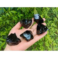 Roher Schwarzer Obsidian Chunk 30-50mm von SunnyBonny