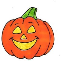 Halloween Kürbis Fenster-Aufkleber, Fensterbild, Fensterbild von SunnyDayArt