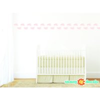 Baby Footprint Fabric Wandabmalen-Set Von 13 Paaren Unabhängigen Wandaufkleber-Nicht-Toxisch, Wiederverwendbar, Wiederpositionierbar von SunnyDecals