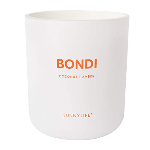 Sunnylife S0GSCLBO Scented Candle, Coconut Wax, Glass, Weiß, One Size, 375 von SunnyLIFE