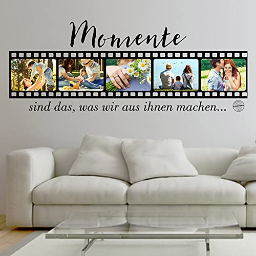 Sunnywall Dein Foto als Wandtattoo Filmrolle | Aufkleber - Dein Wunschbild gedruckt als Wandaufkleber (120 x 46,5 cm (Gr 2)) von Sunnywall