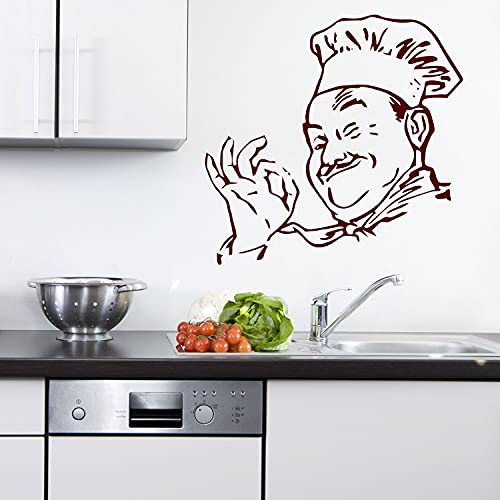 Sunnywall Gourmet Koch Küchenchef Küche Saucier Wandtattoo Design Größe: Größe 2 (Nr. 27) von Sunnywall