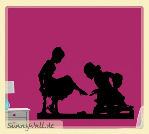 Sunnywall Wandtattoo Märchen Aschenputtel Cinderella Sticker Größe: Größe 1 Sunnywall Wandtattoo Märchen Aschenputtel Cinderella Sticker Größe: Größe 1 von Sunnywall