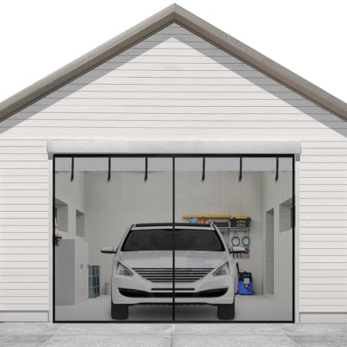 Sunolga Garagen-Sichtschutz, aufrollbar, Fiberglas-Netz, stabilisierter Boden, freihändiger Einstieg für Auto, Garage und Terrasse, 3 x 2,1 m Sunolga Garagen-Sichtschutz, aufrollbar, Fiberglas-Netz, stabilisierter Boden, freihändiger Einstieg für Auto, Garage und Terrasse, 3 x 2,1 m von Sunolga