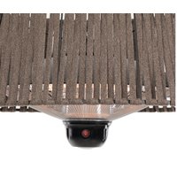 Sunred-Hänge-Heizstrahler »Halogen Artix Corda« - braun von Sunred