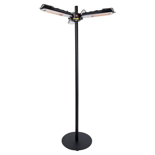 Sunred Sonnenschirm Heizstrahler PH10 (schwarz-silber) von Sunred